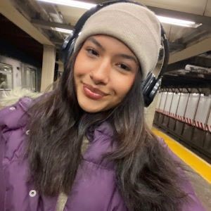 College Student with Headphones